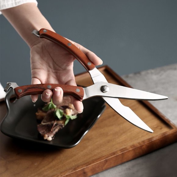 NEW  Poultry Shears, Come-apart Kitchen Scissors, Anti-rust Heavy Duty knife - Picture 3 of 6